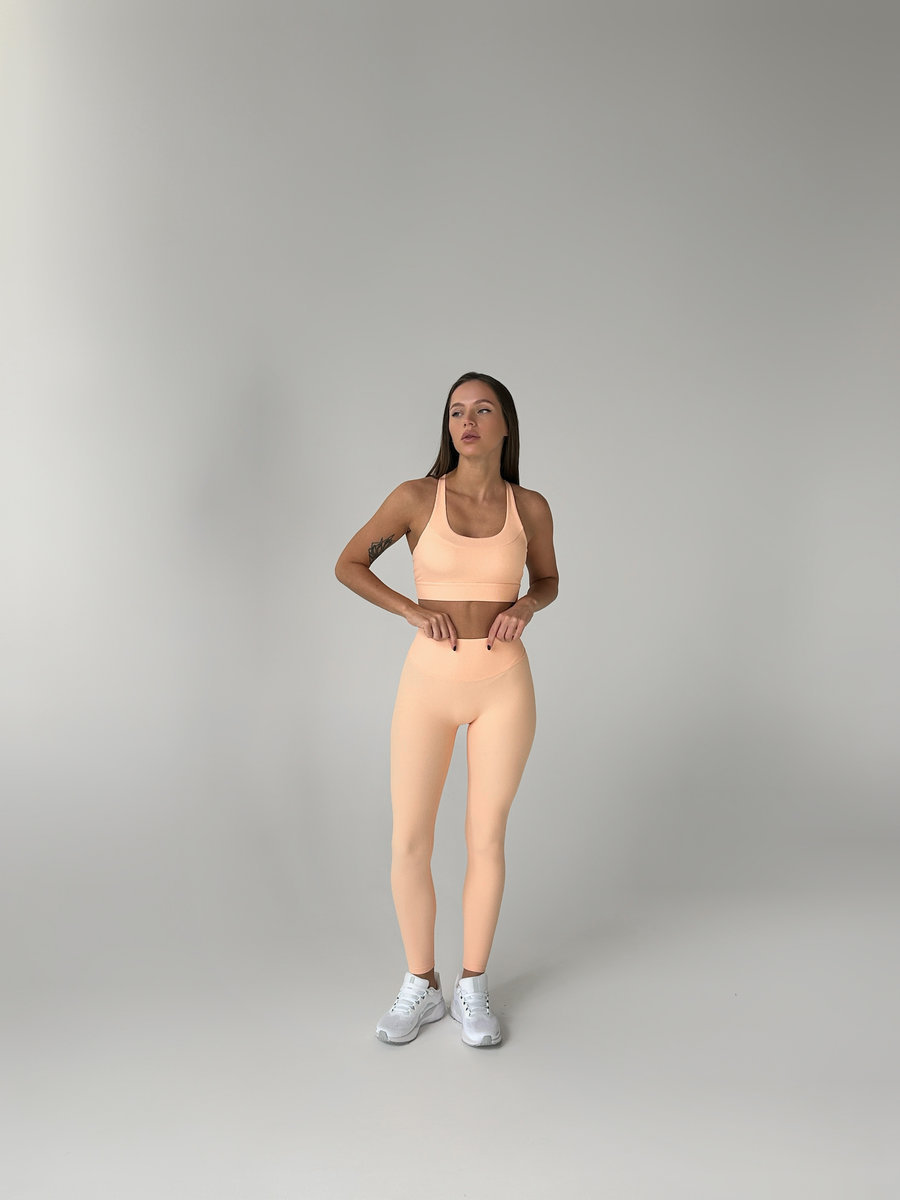 Бра в рубчик с открытой спиной (Без застежки)