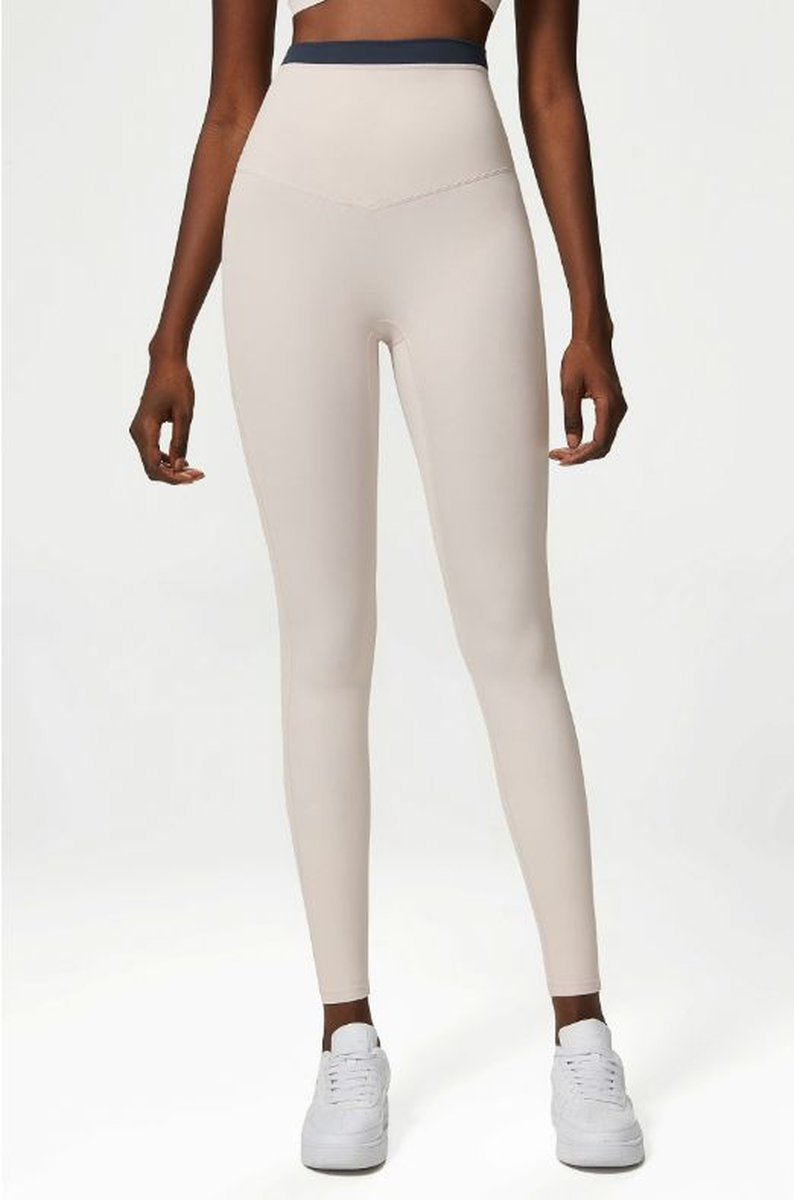 Лосины c дополнительной полосой на талии (Высокая посадка)