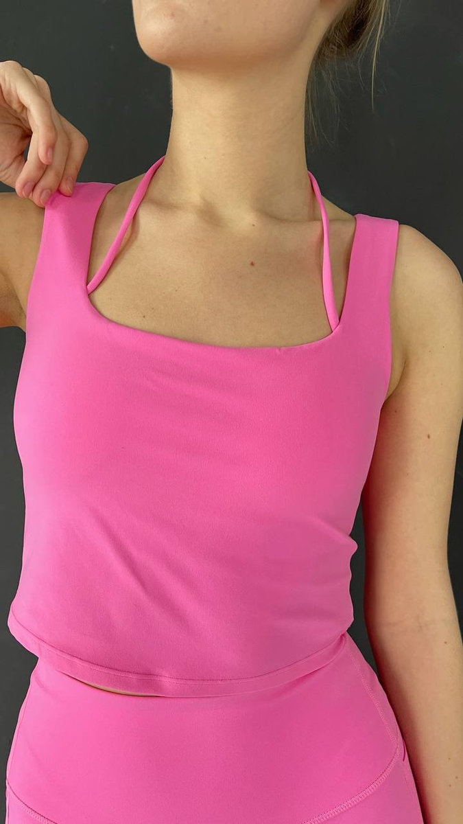 Топ удлиненный с дополнительными бретелями (Без застежки)