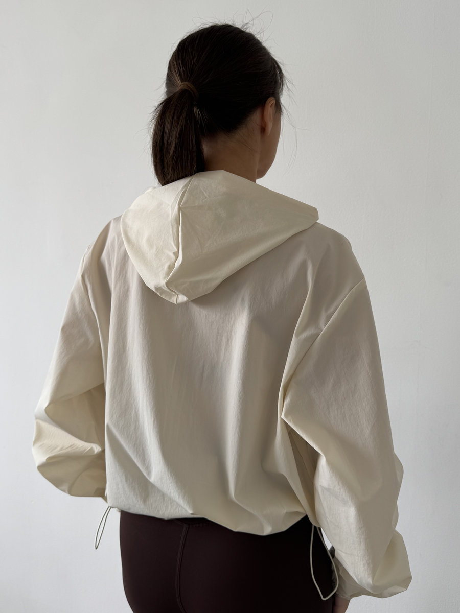 Олимпийка на молнии с капюшоном