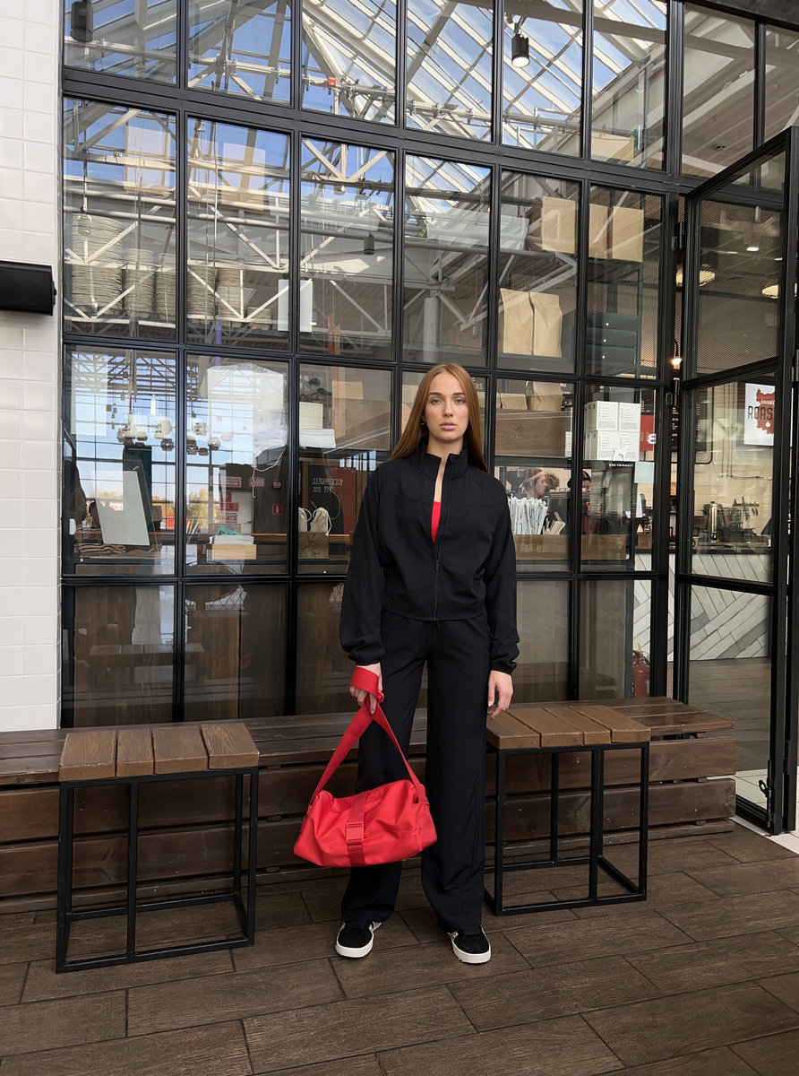 Брюки свободные спортивные