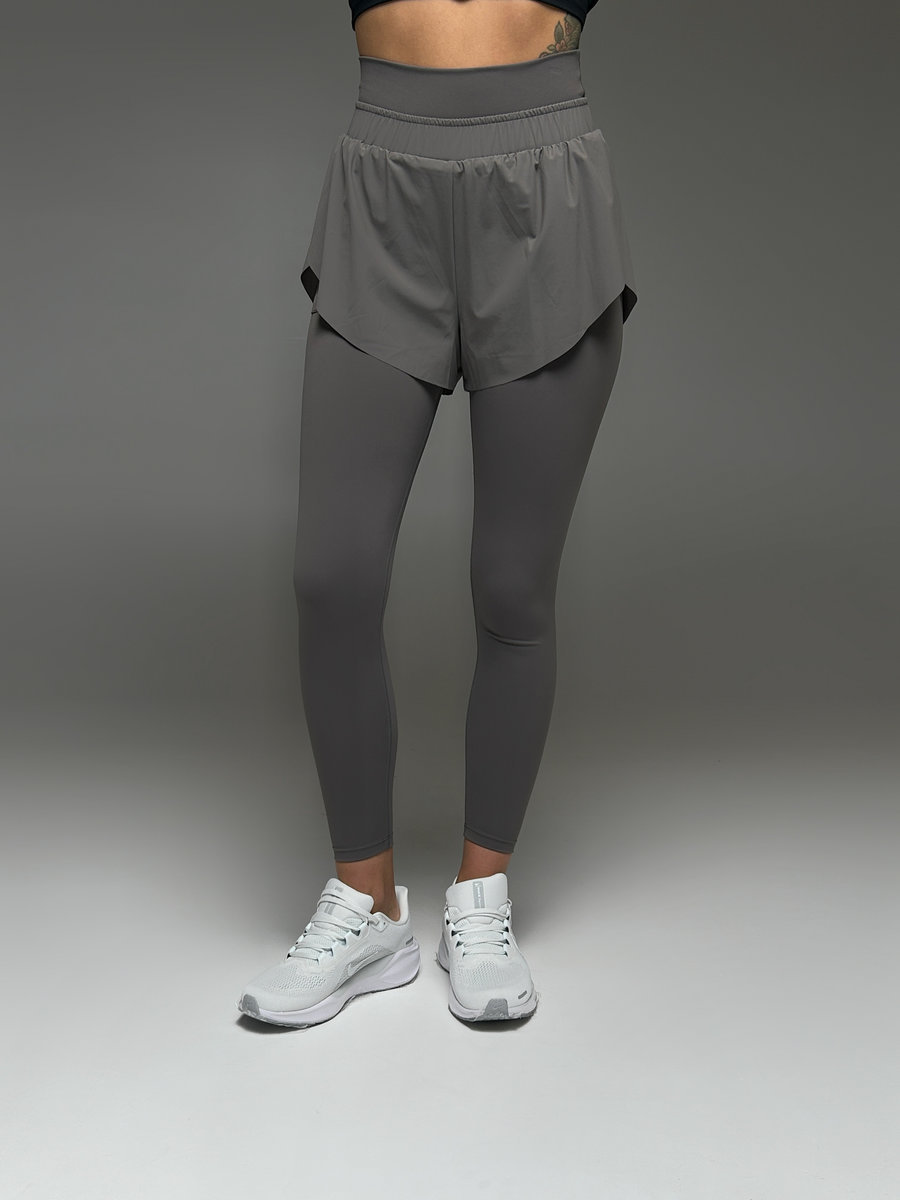 Легинсы-шорты 2 в 1 (Высокая посадка)