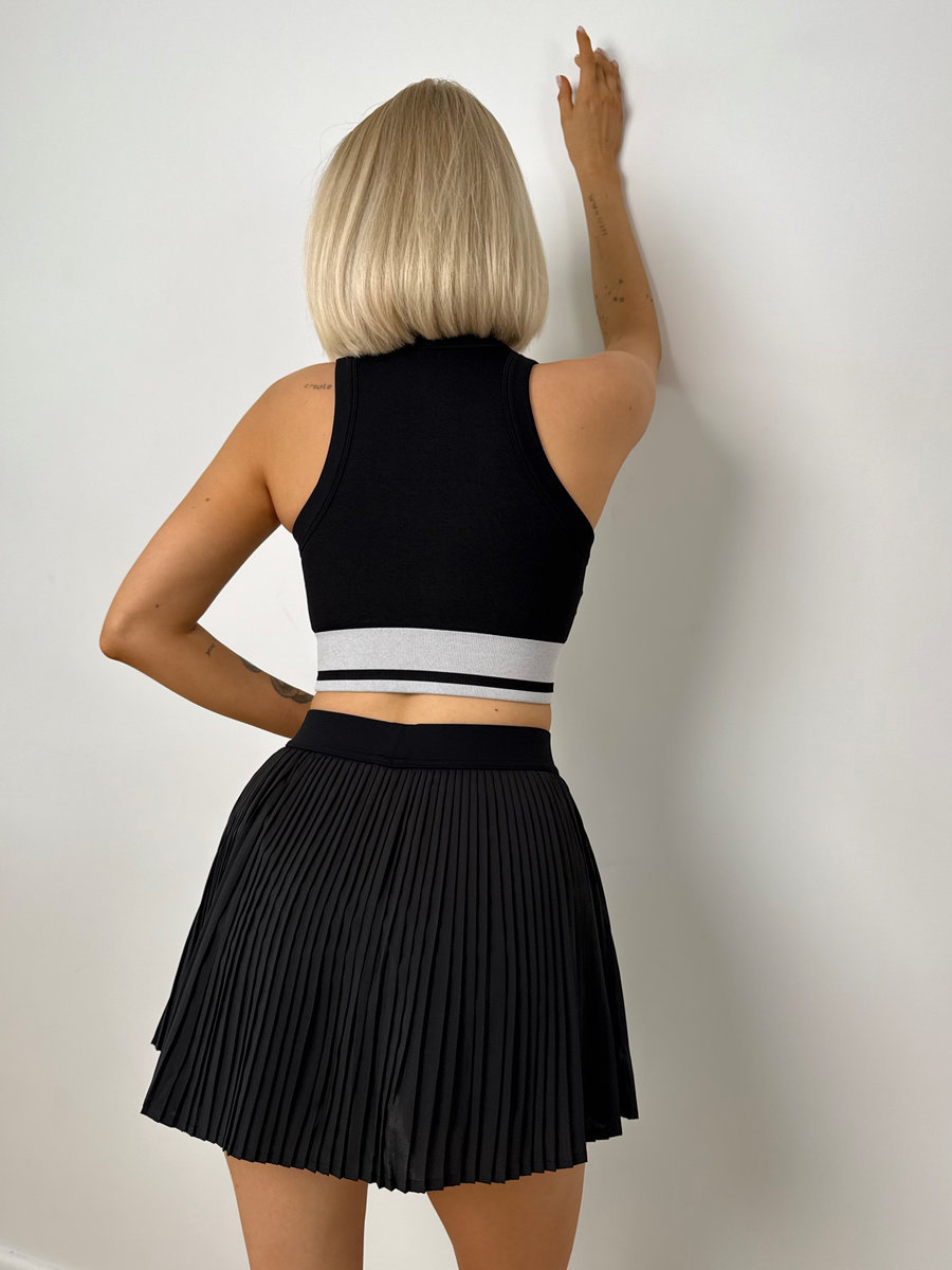 Топ бесшовный с контрастными линиями (Без застежки)