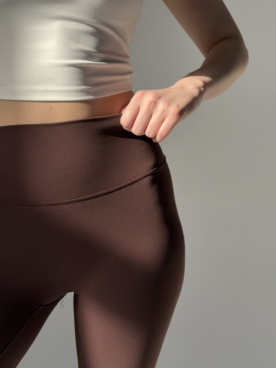 Лосины "вторая кожа"  с лазерным срезом (Высокая посадка)