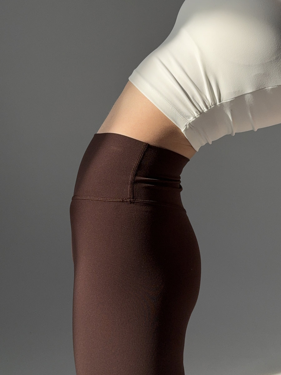 Лосины "вторая кожа"  с лазерным срезом (Высокая посадка)