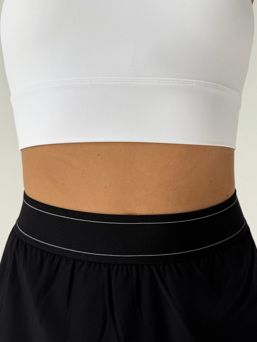 Юбка-шорты из струящейся ткани