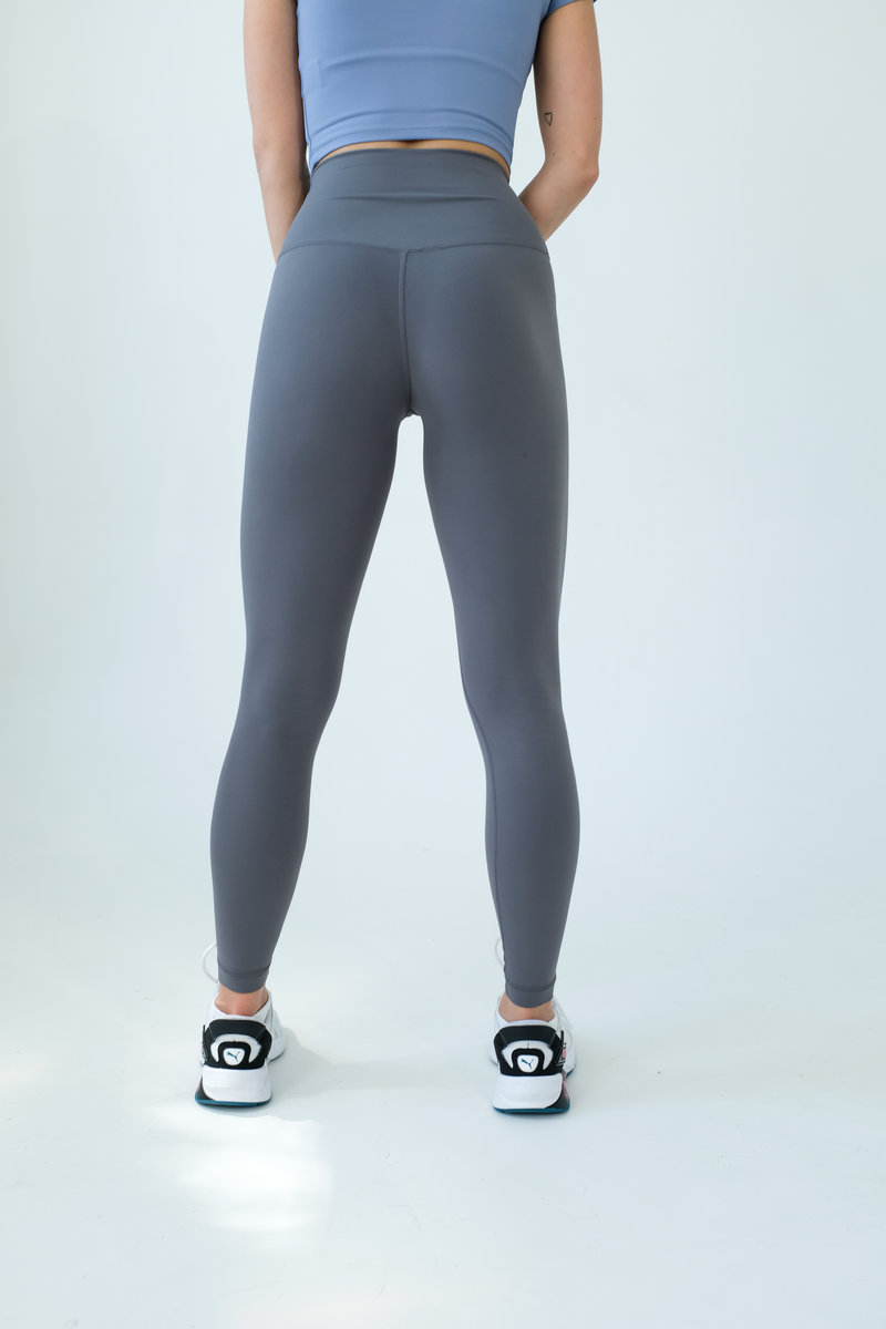 Классические леггинсы с потайным карманом на пояснице (Ультравысокая посадка)