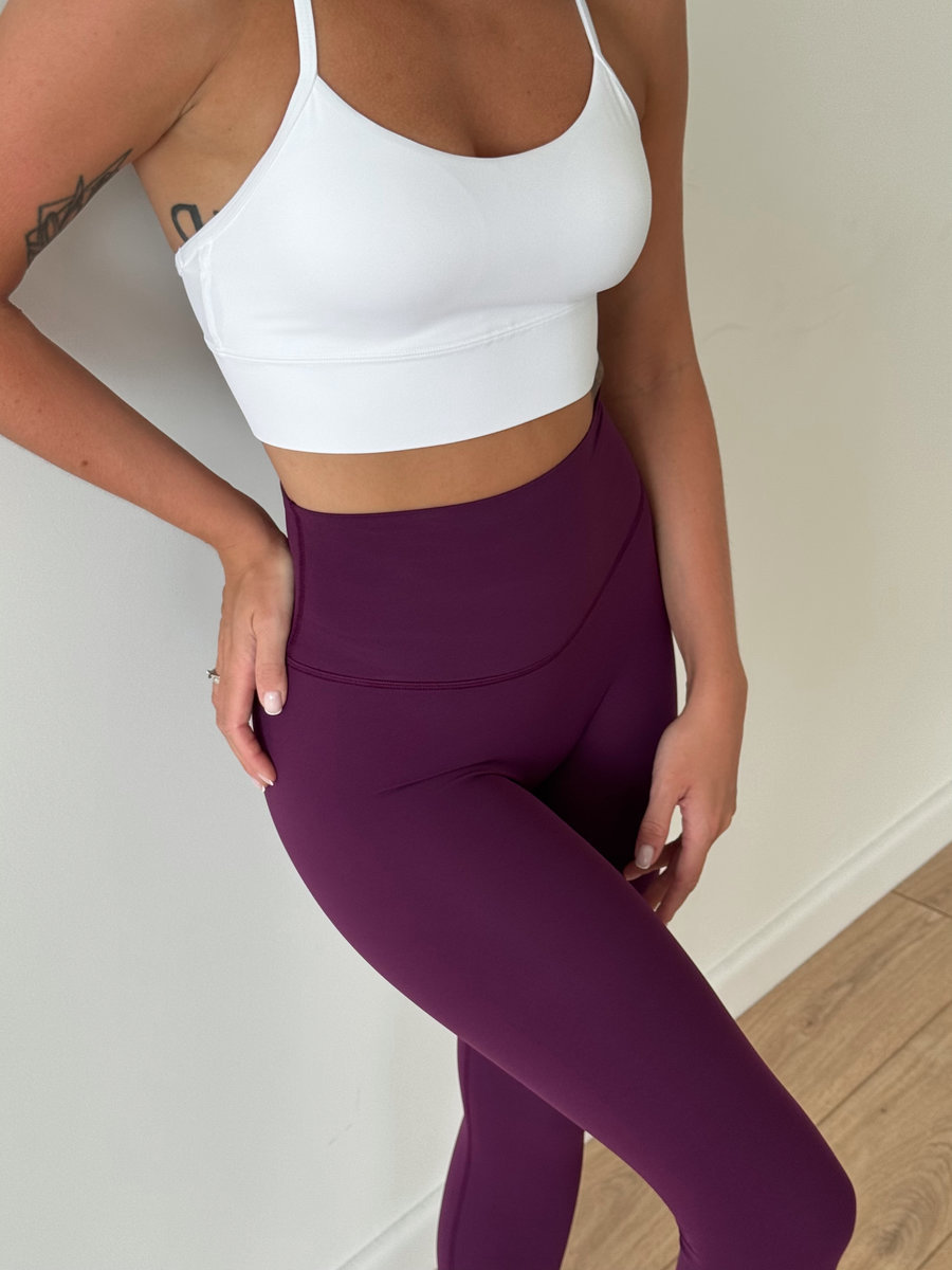 Классические леггинсы с потайным карманом на пояснице (Ультравысокая посадка)