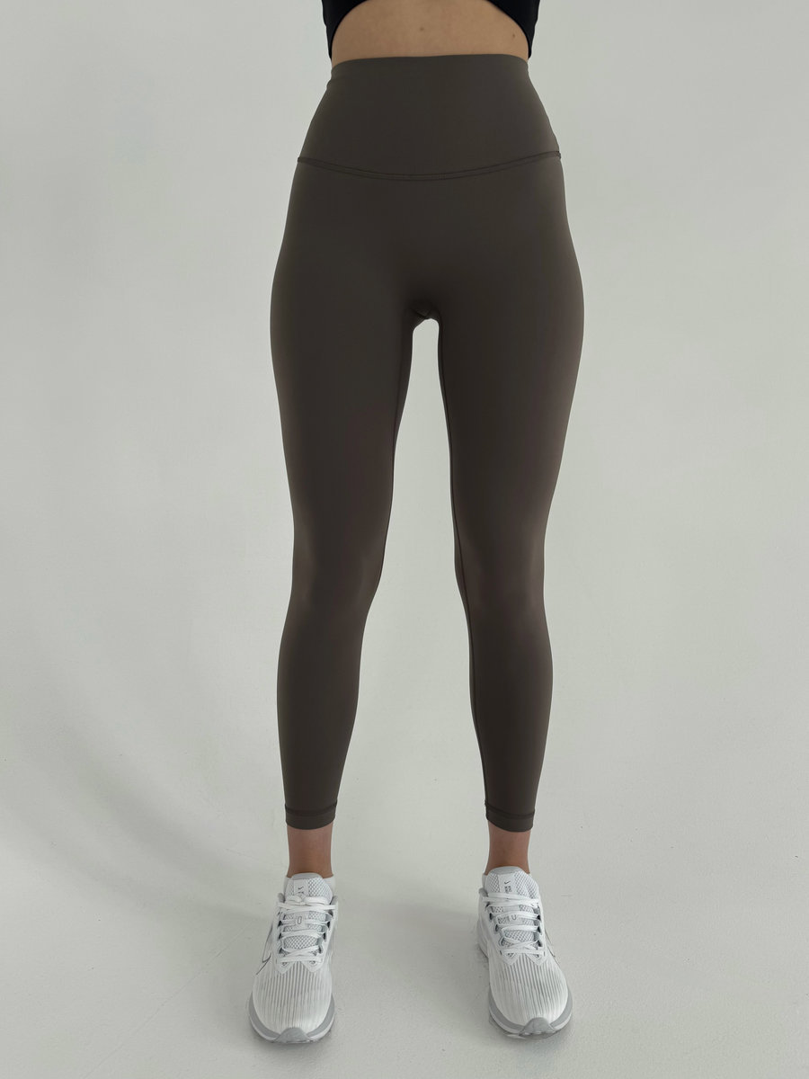 Классические леггинсы с потайным карманом на пояснице (Ультравысокая посадка)