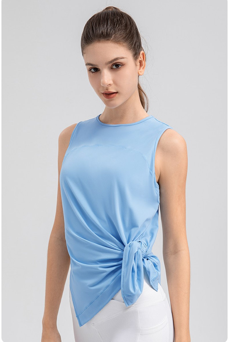 Майка удлиненная прямая