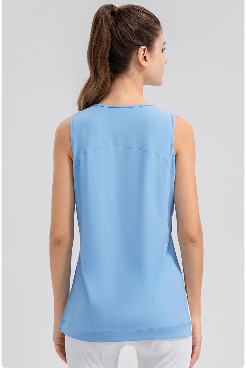 Майка удлиненная прямая