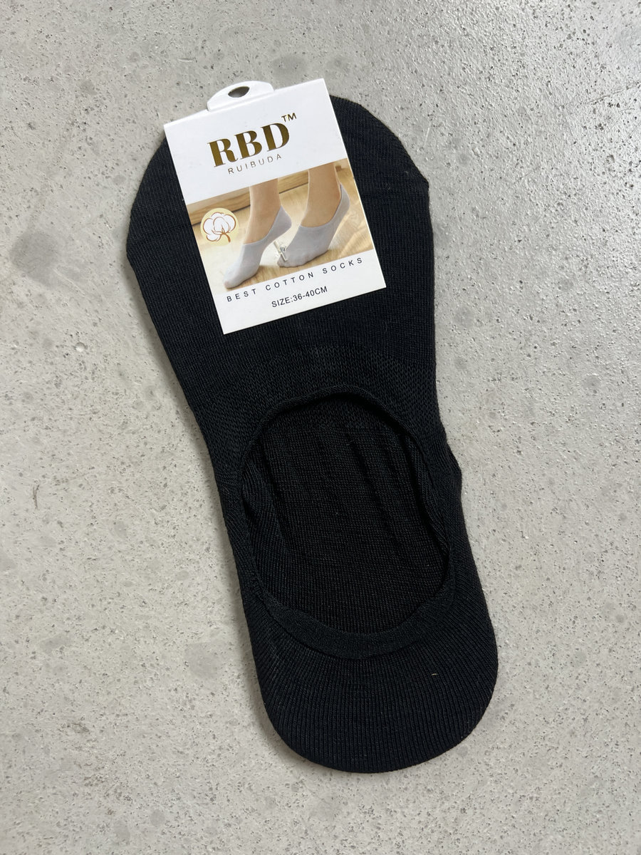 Носки-следки с липучкой на пятке для фитнеса