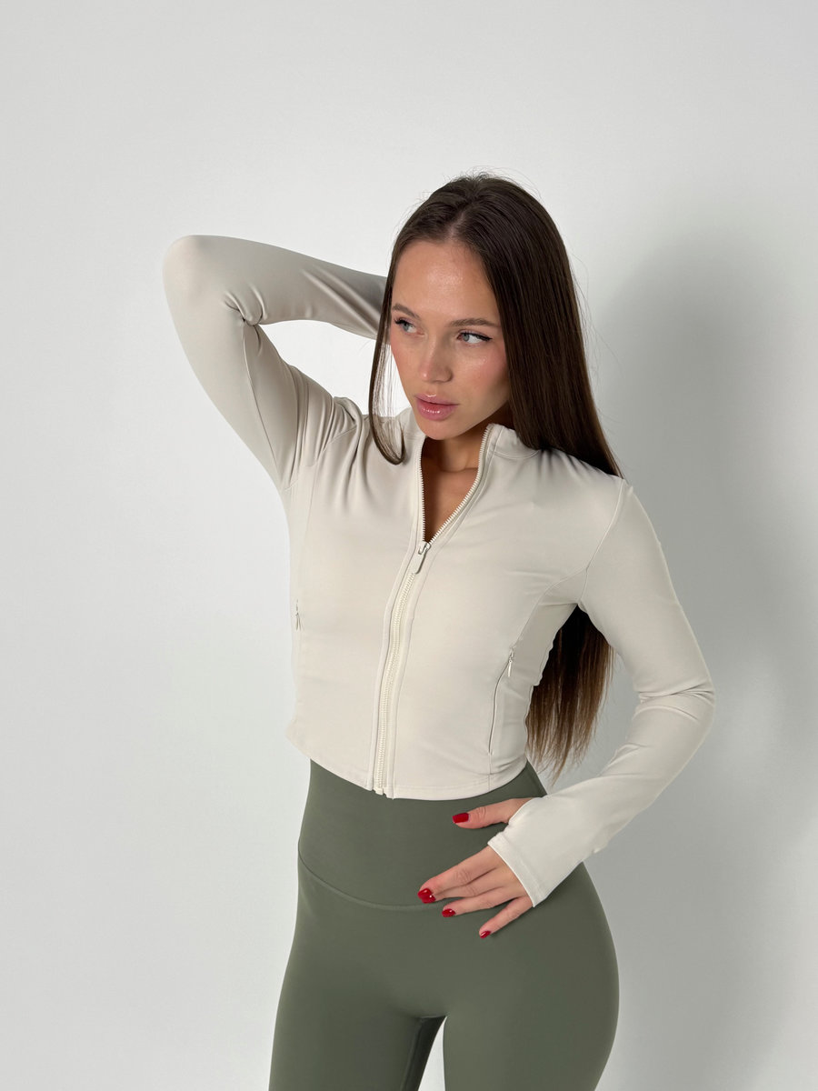 Рашгард средней длины на замке