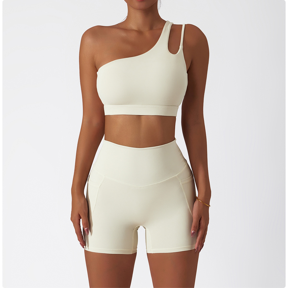 Бра на одно плечо с открытой спинкой (Без застежки)