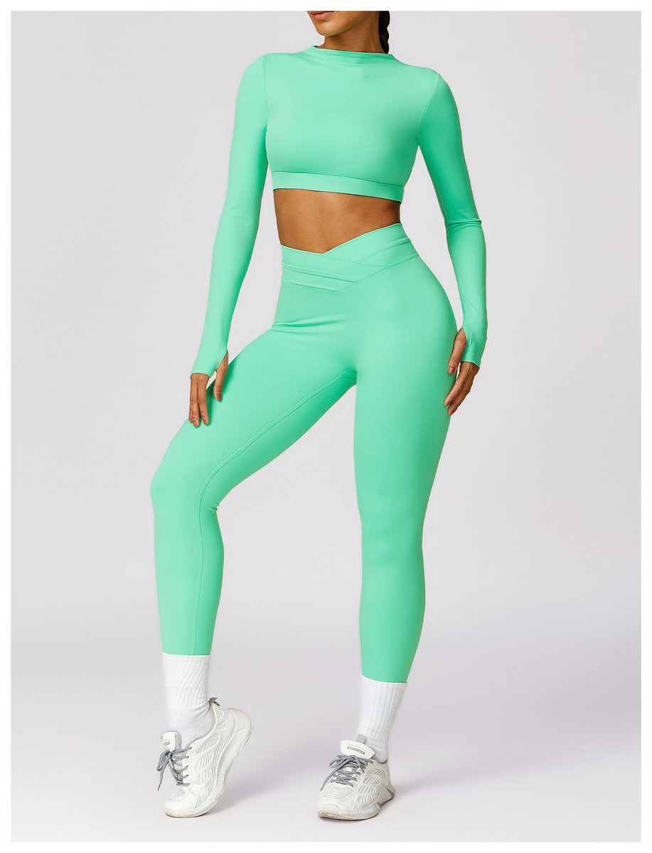 Лосины c V-образным поясом (Высокая посадка)