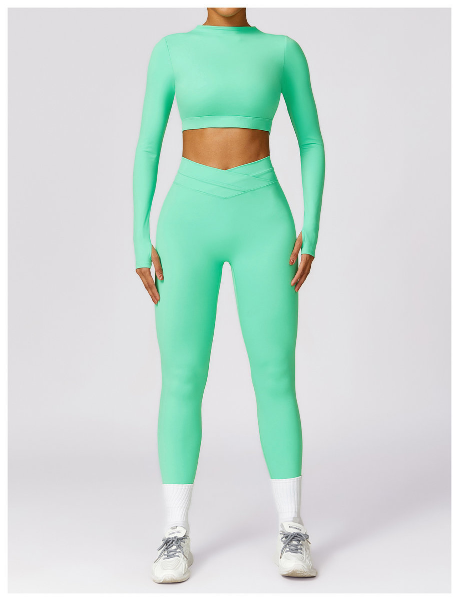 Лосины c V-образным поясом (Высокая посадка)