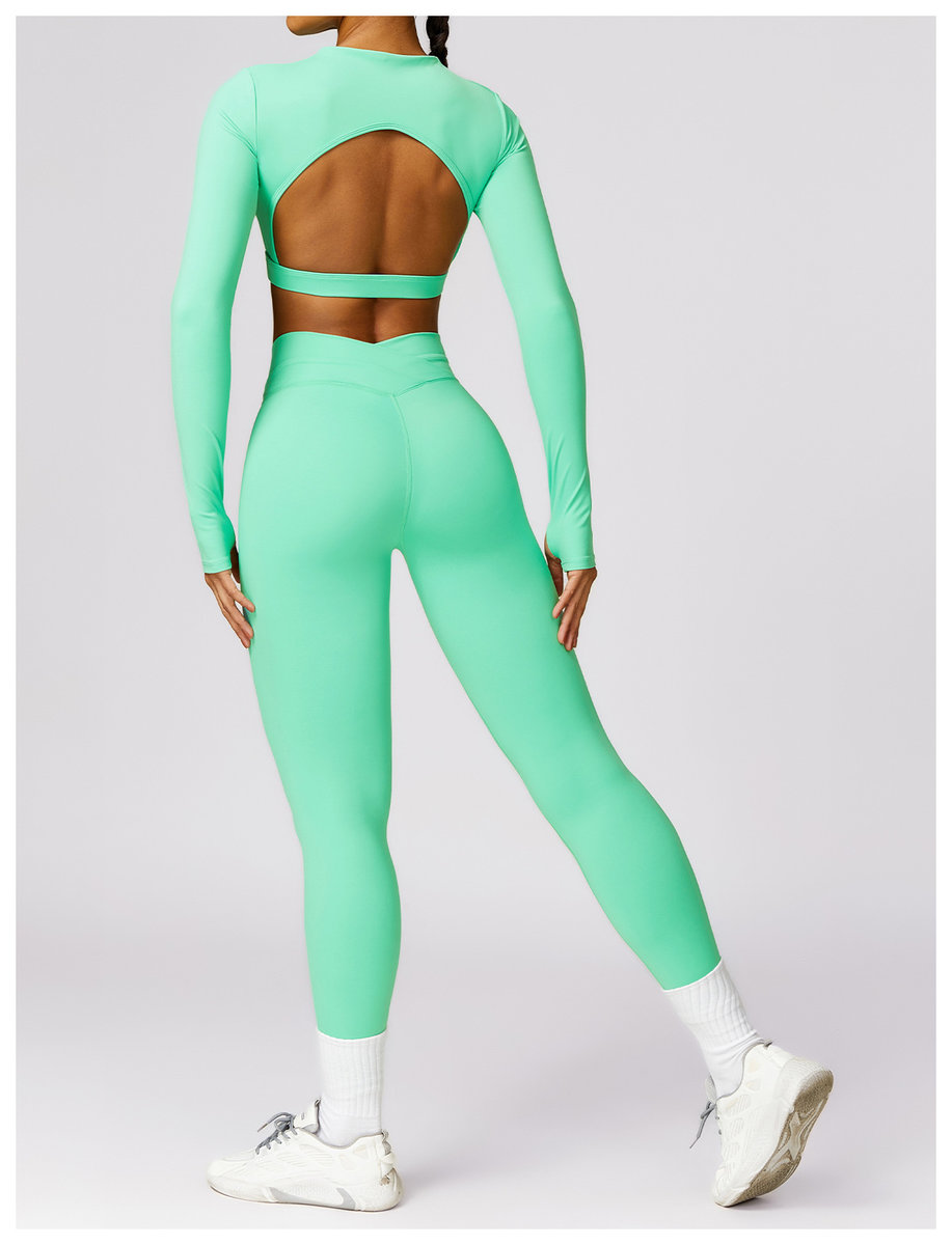 Лосины c V-образным поясом (Высокая посадка)