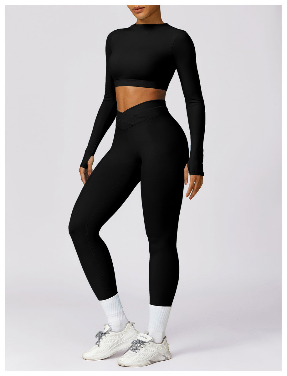 Лосины c V-образным поясом (Высокая посадка)