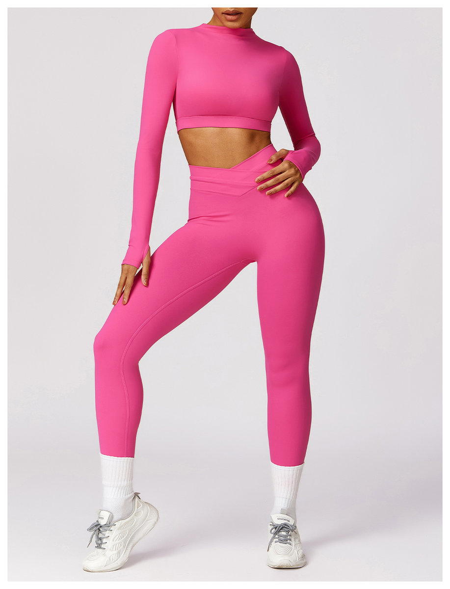 Лосины c V-образным поясом (Высокая посадка)