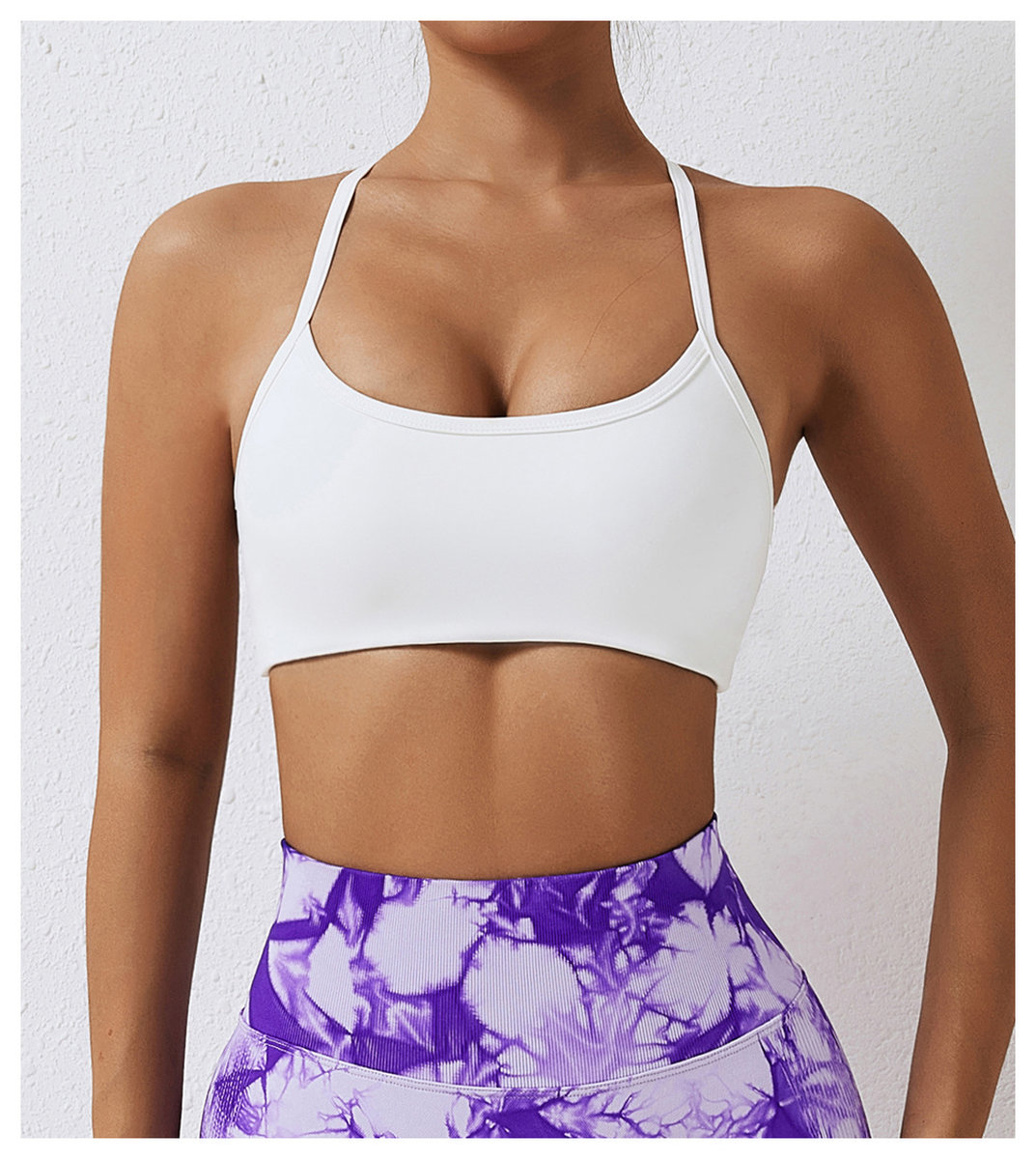 Укороченное бра c открытой спиной (без застежки)