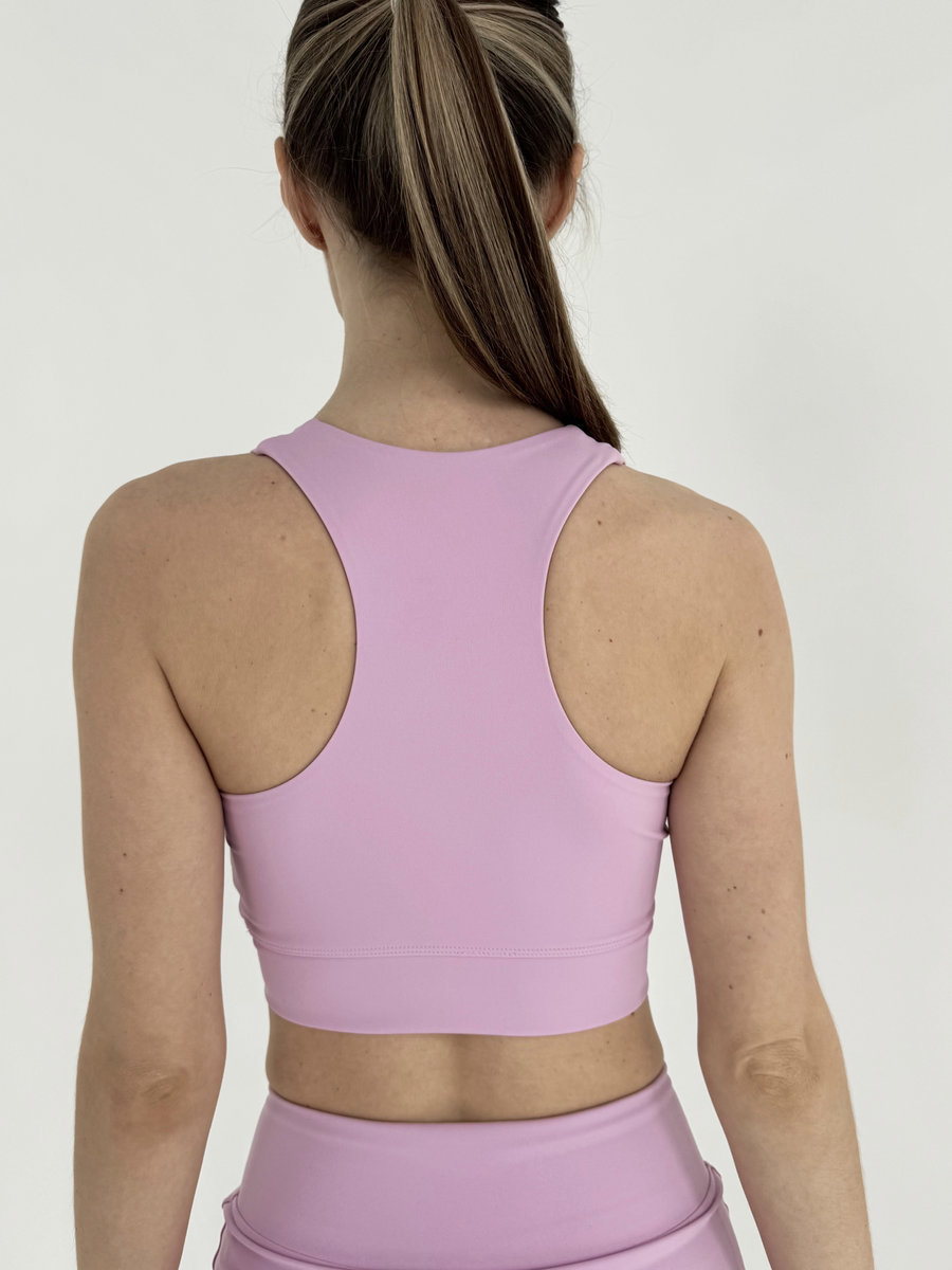 Топ с U вырезом на груди и красивым акцентом под грудью  (Без застежки)