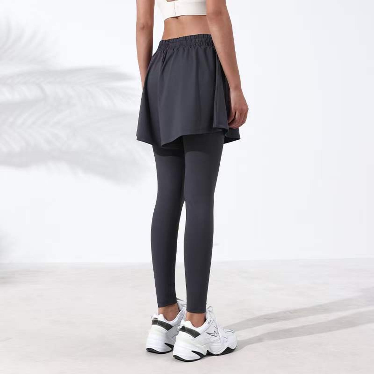 Легинсы с удлиненными шортами 2 в 1 (Высокая посадка)