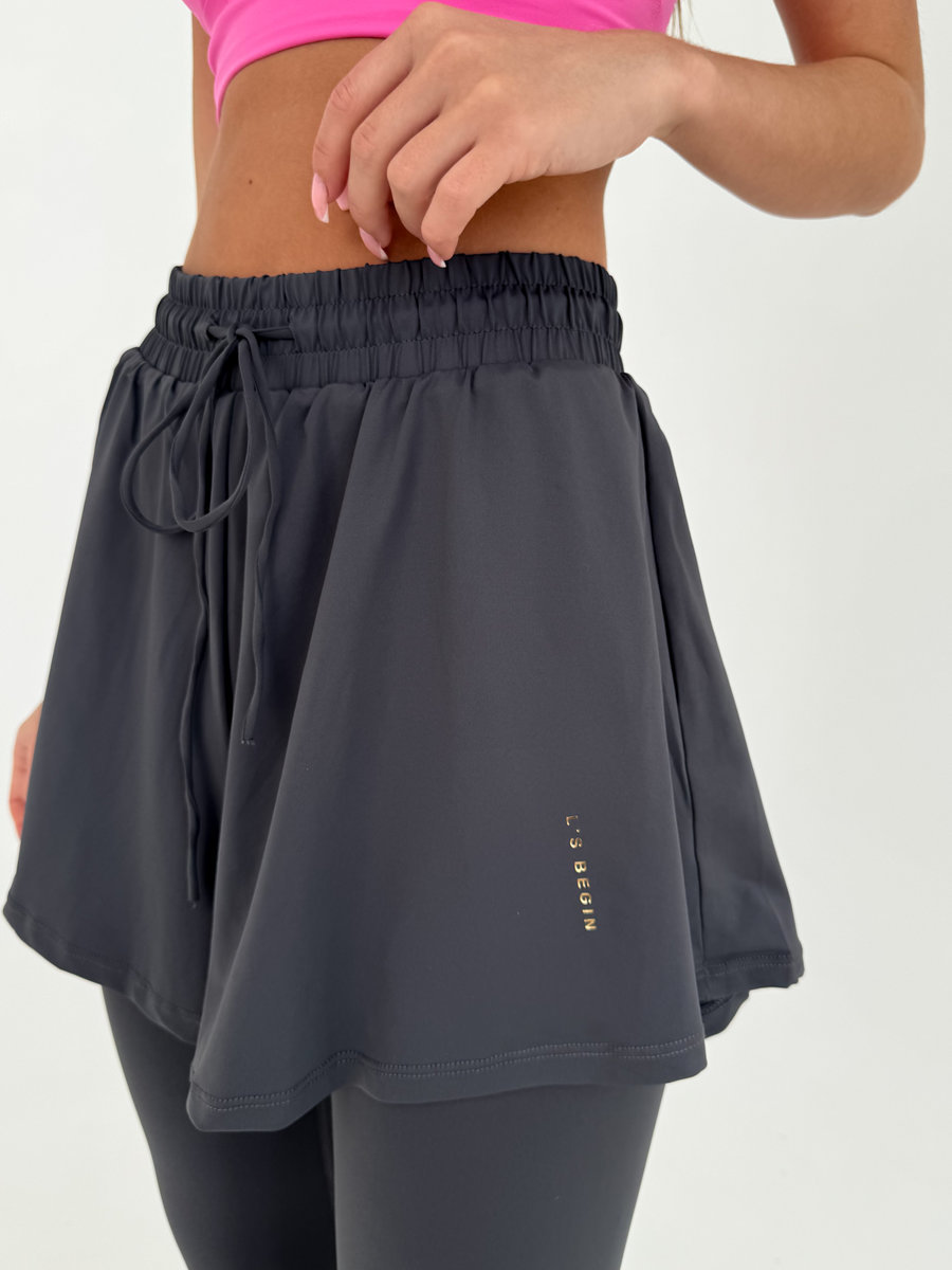 Легинсы с удлиненными шортами 2 в 1 (Высокая посадка)