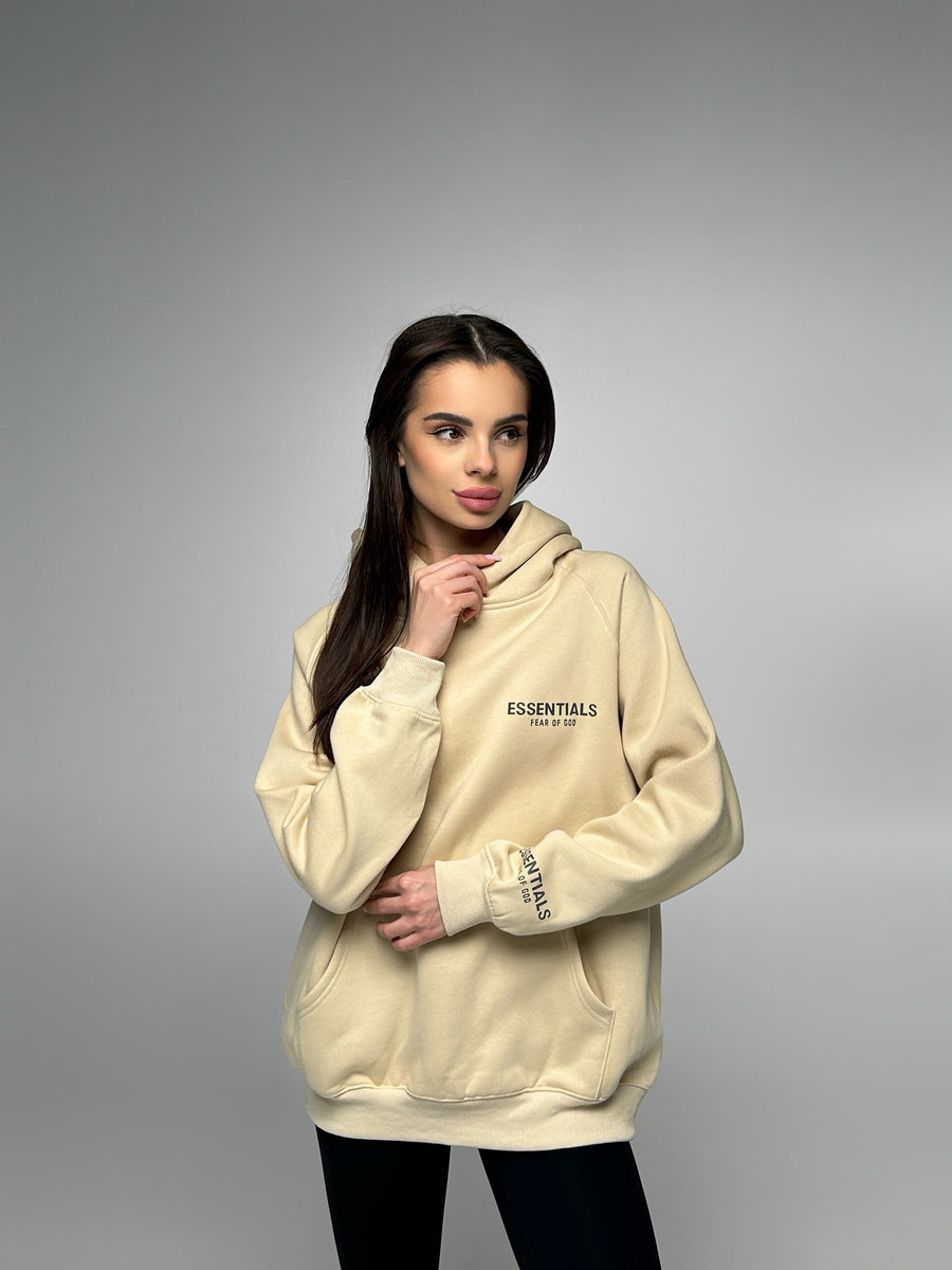 Худи удлиненное essentials
