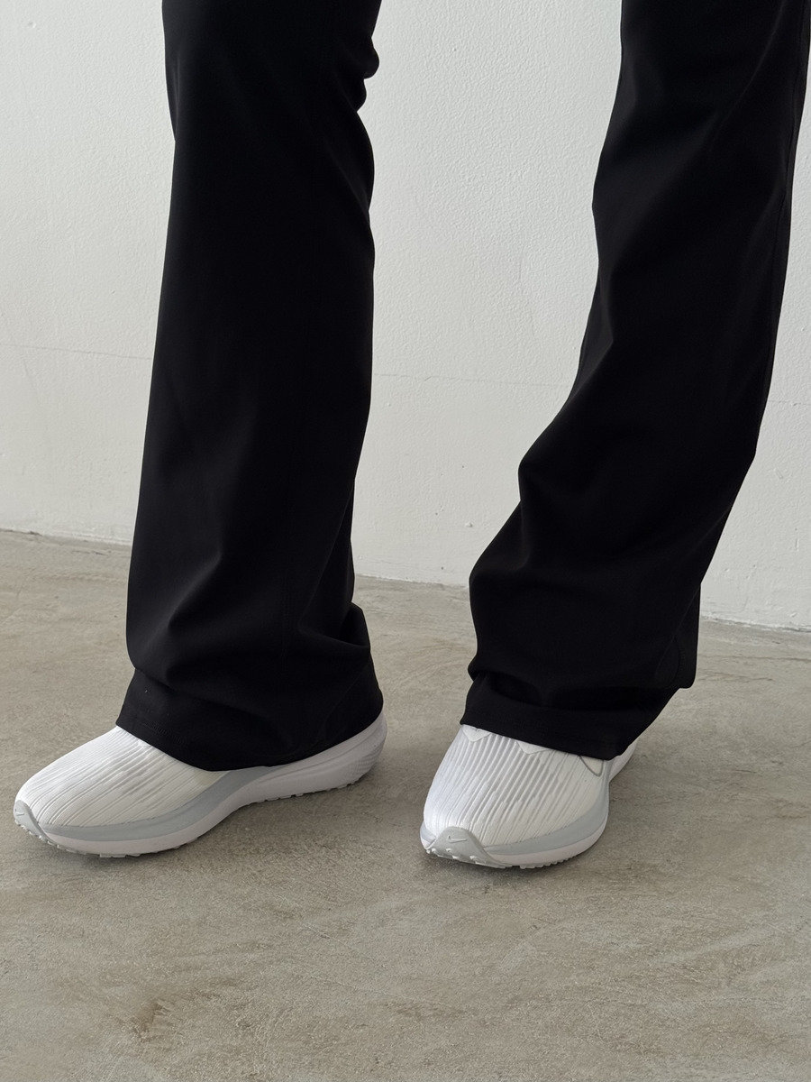 Классические расклешенные леггинсы (Высокая посадка)