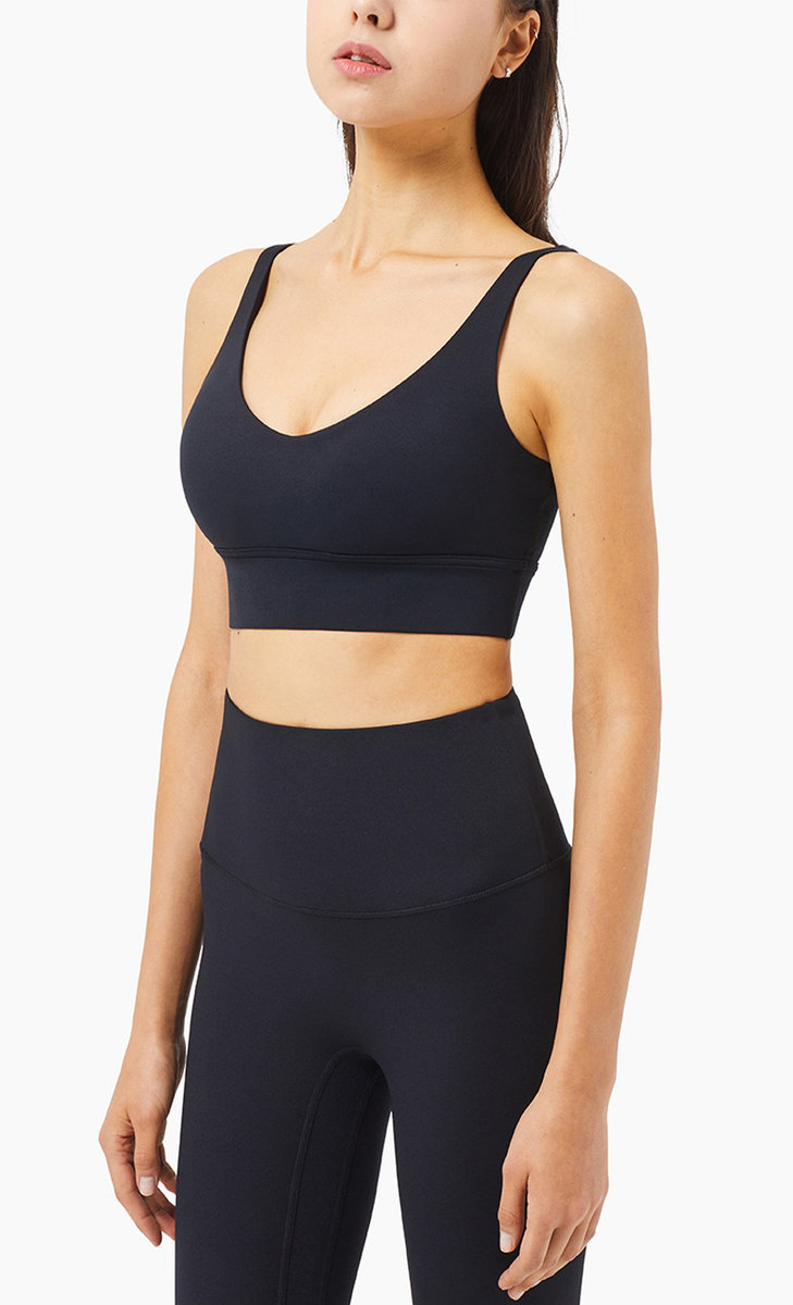 Топ простой удлиненный с глубоким вырезом на спине (Без застежки)