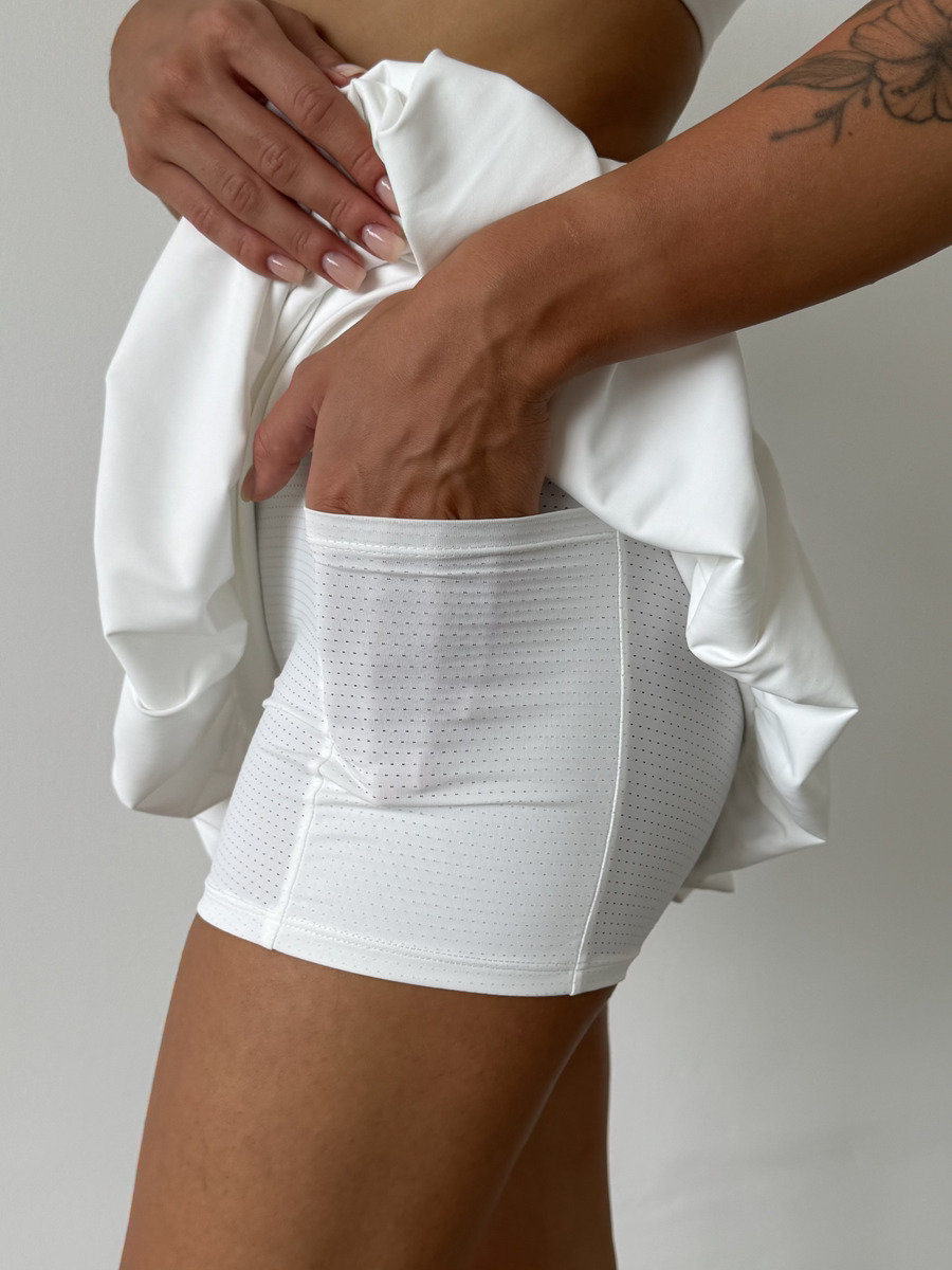 Спортивная юбка баллон с шортами