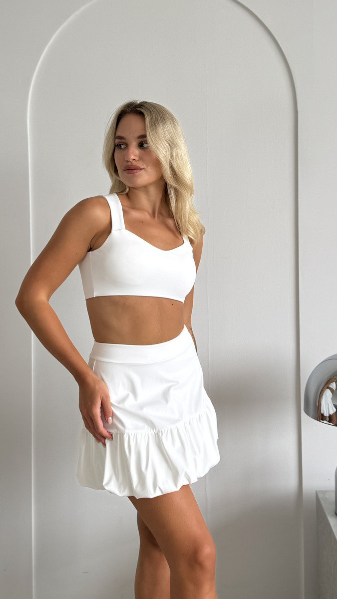 Спортивная юбка баллон с шортами