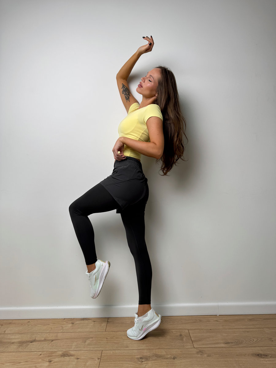 Легинсы-шорты (Высокая посадка)