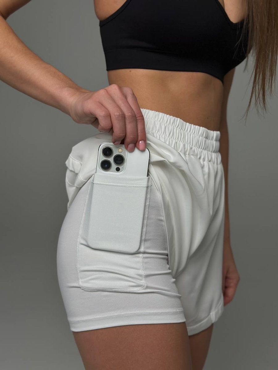 Шорты спортивные  с потайным карманом