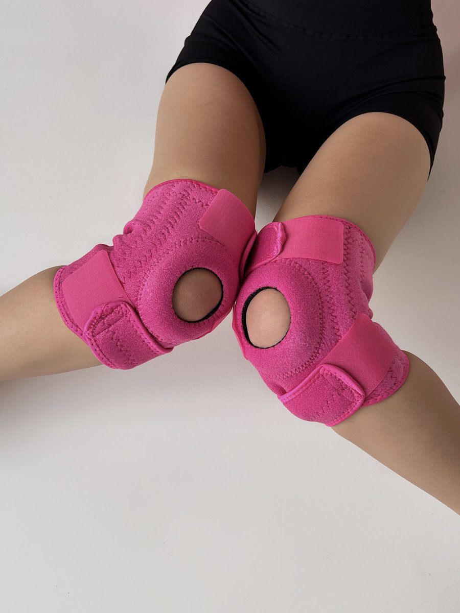 Наколенники с амортизацией и отверстием под колено