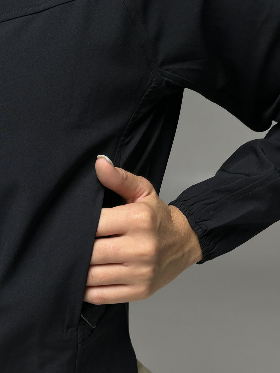 Олимпийка на молнии средней длины