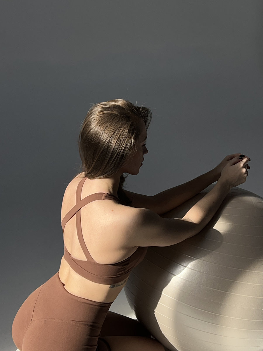 Бра с X- пересечением на спине(Без застежки)