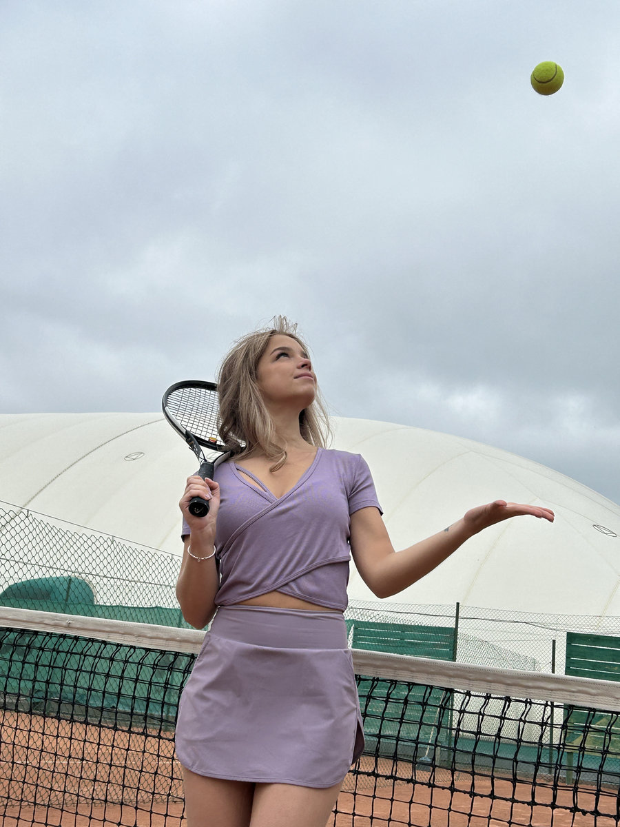 Футболка в рубчик