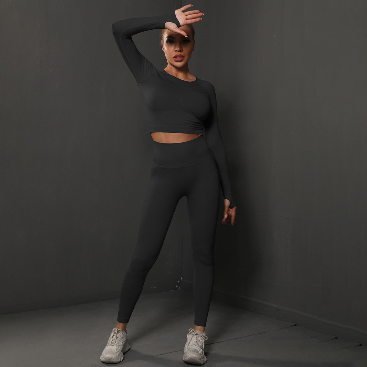 Спортивный рашгард бесшовный