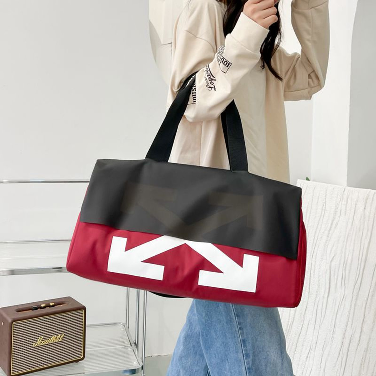 Небольшая спортивная сумка X (Красная)