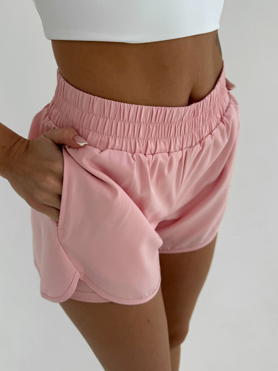 Шорты спортивные двухслойные