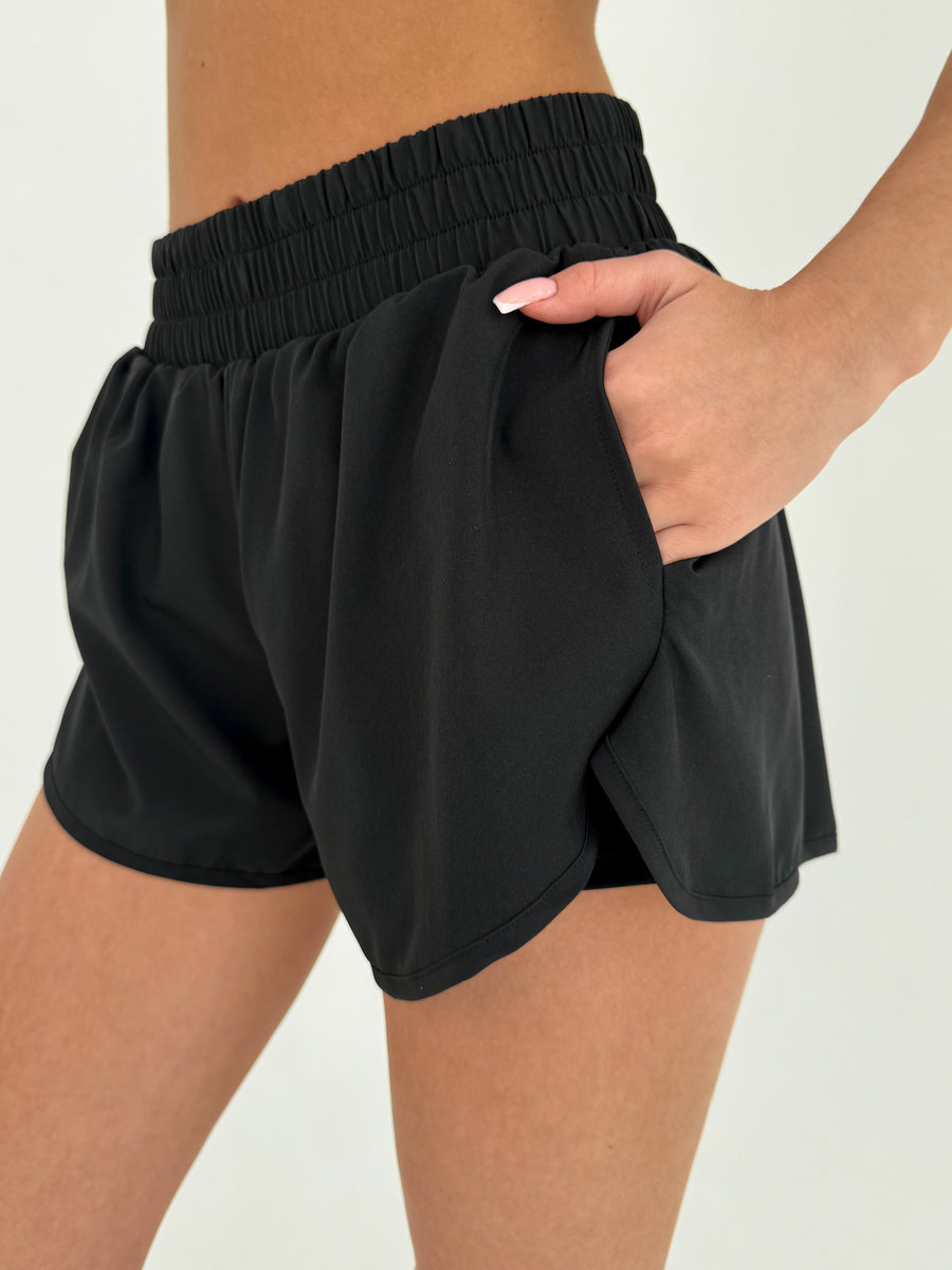 Шорты спортивные двухслойные