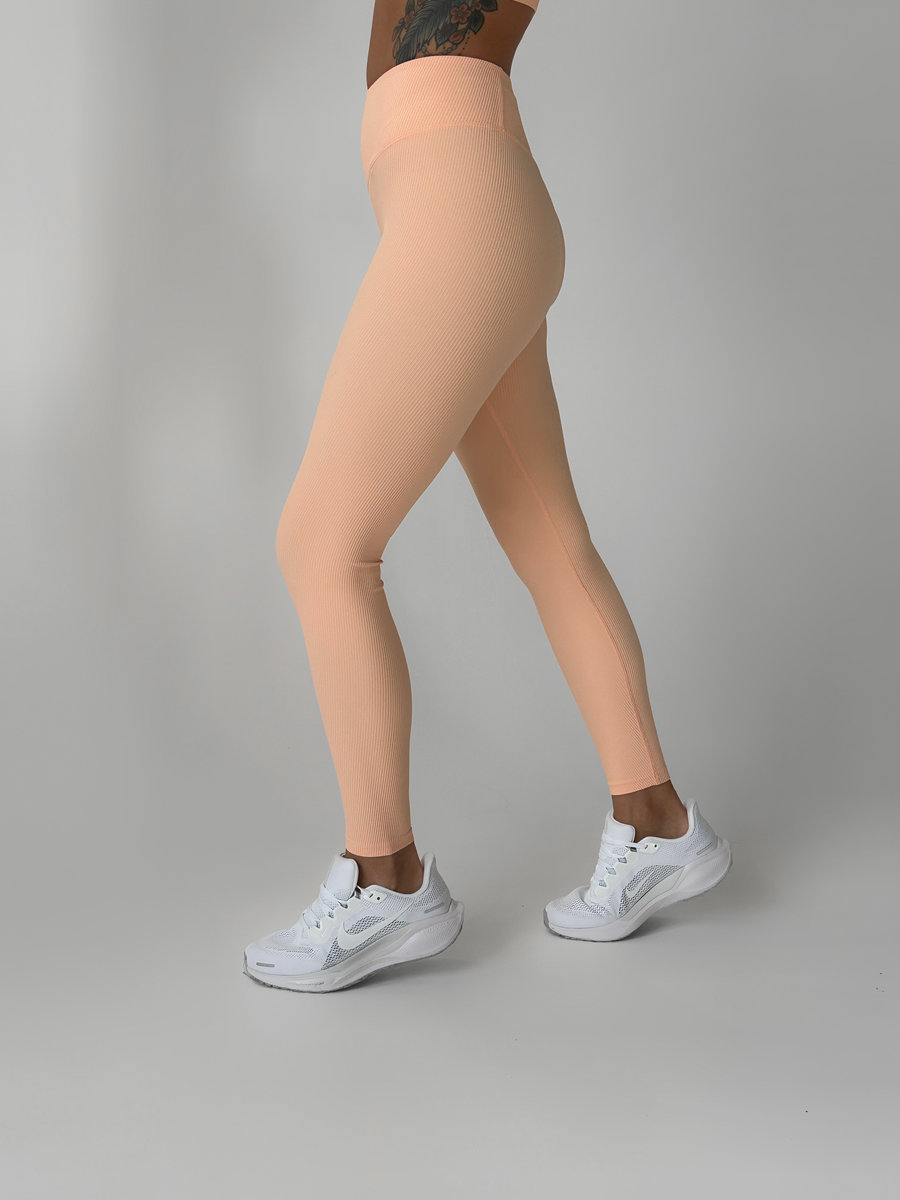 Лосины классические в рубчик  (Высокая посадка)