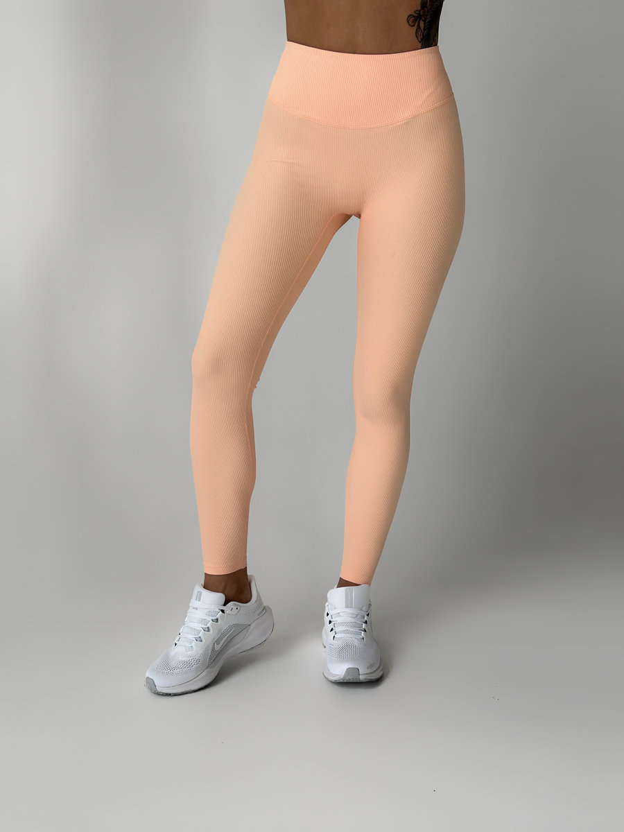 Лосины классические в рубчик  (Высокая посадка)