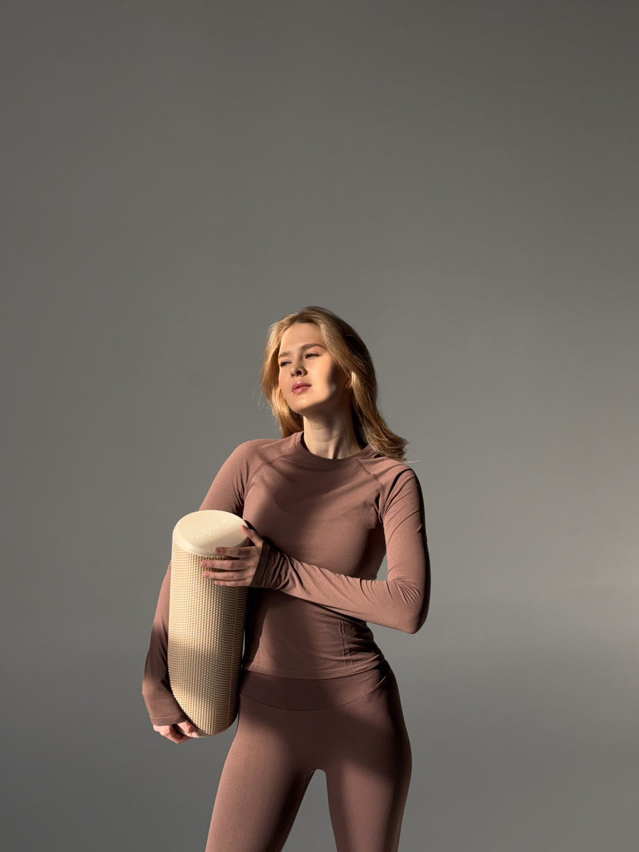 Рашгард бесшовный спортивный с рукавом реглан