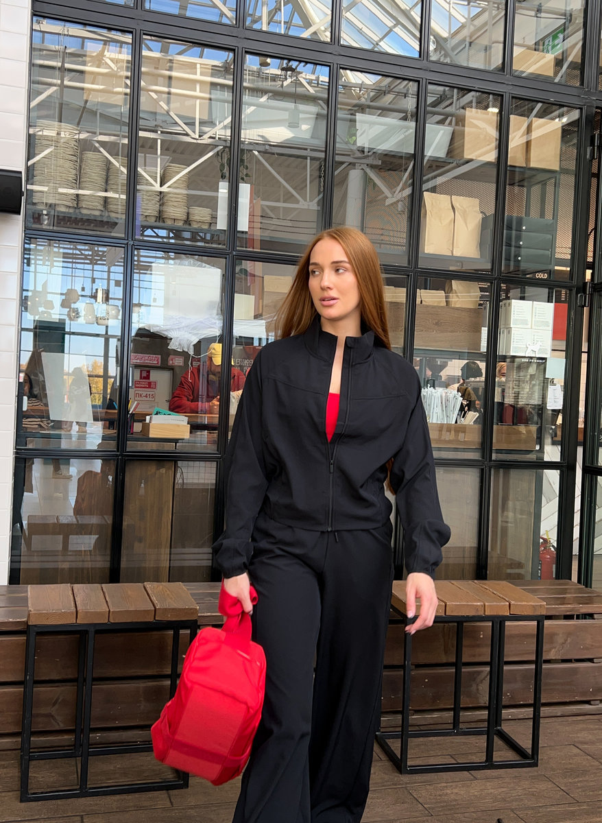 Брюки свободные спортивные