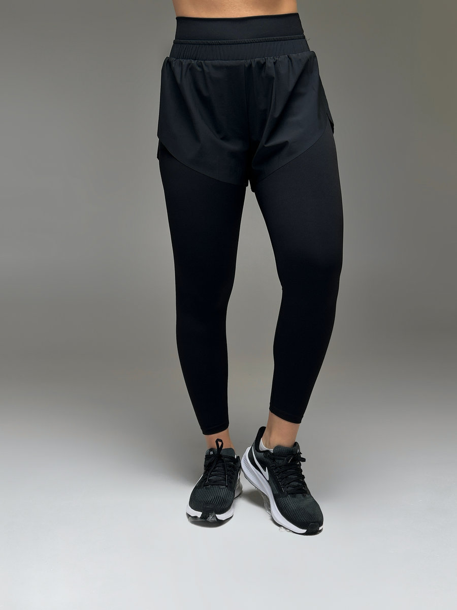 Легинсы-шорты 2 в 1 (Высокая посадка)