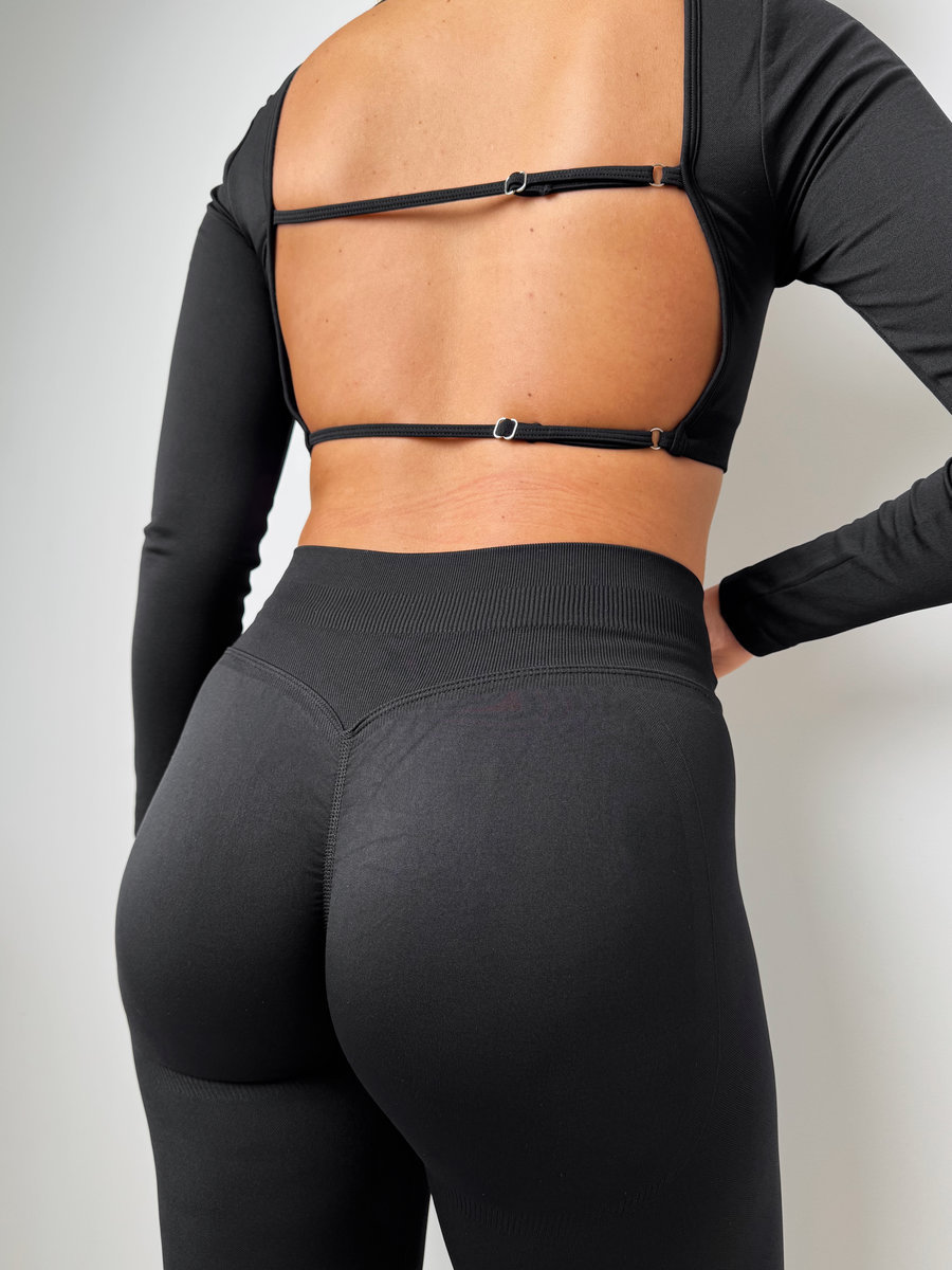 Легинсы бесшовные с подчеркнутым Push up