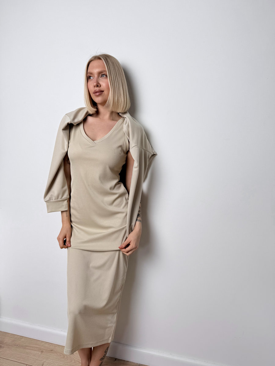 Свитшот с платьем (комплект)