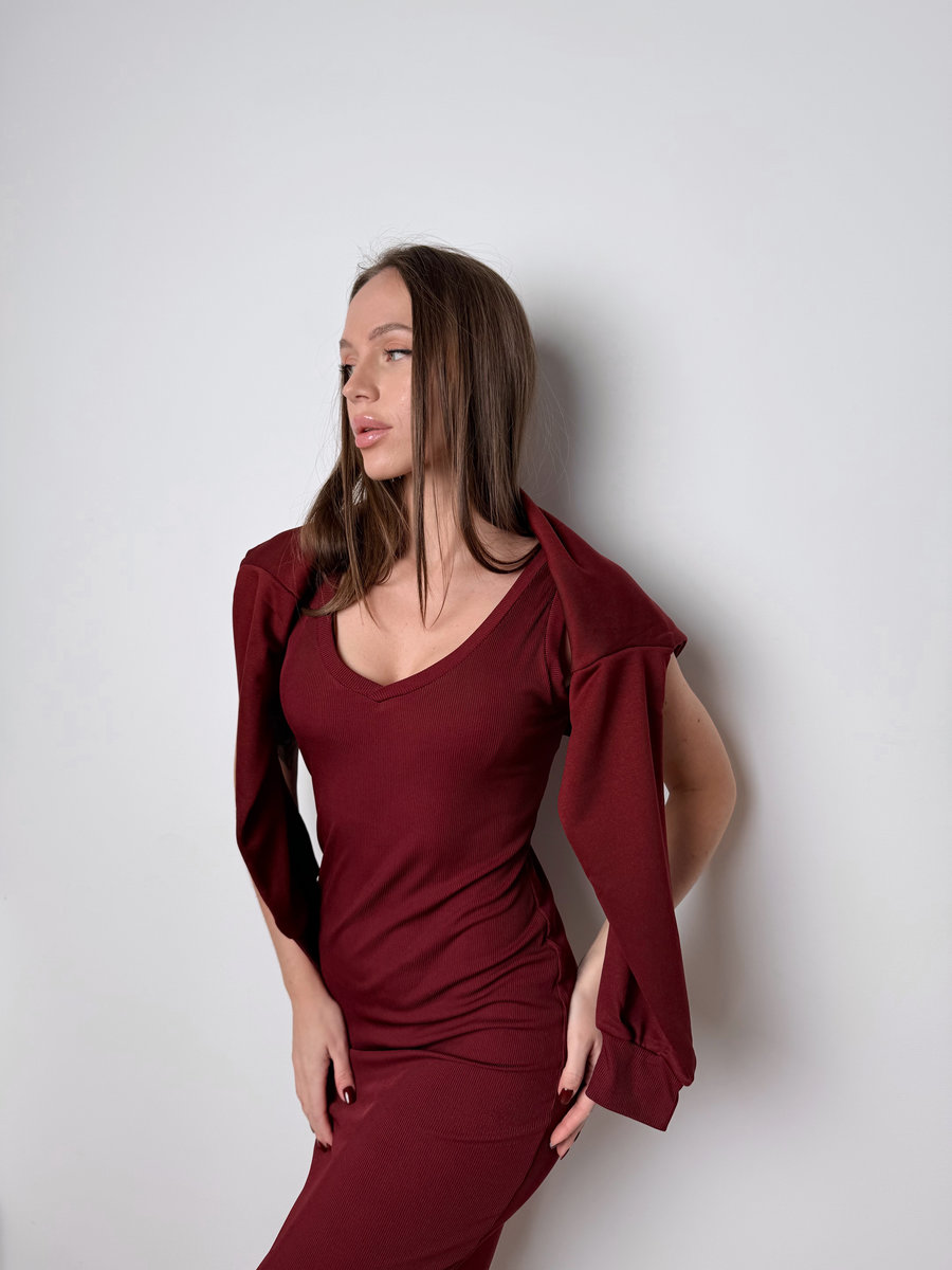 Свитшот с платьем (комплект)